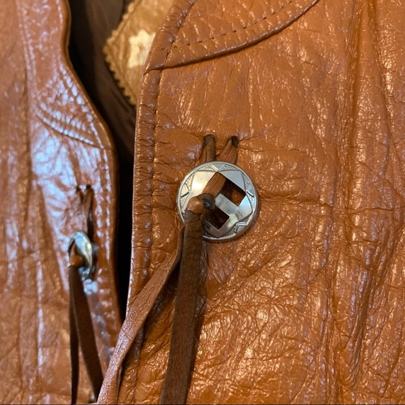 Vintage Pleather Vest - Picture 6 of 16